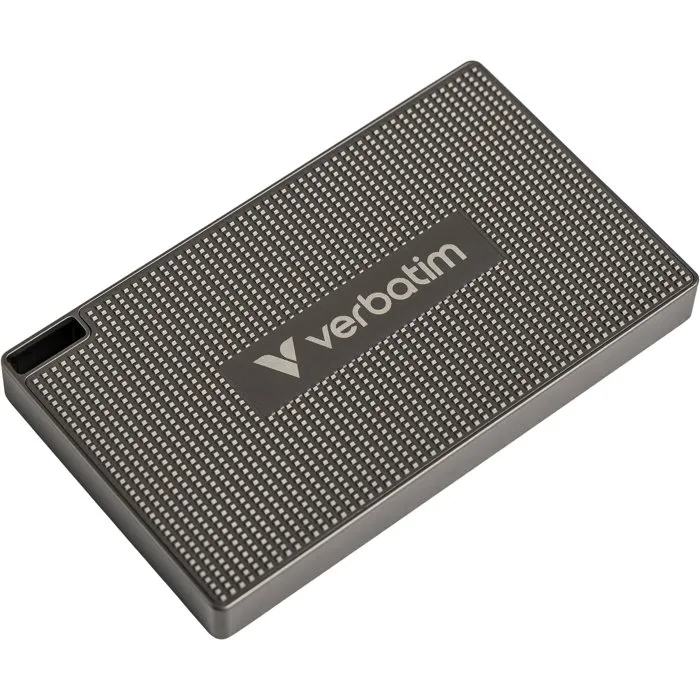 Verbatim Disque SSD externe Metal Mini 512 Go - Format compact compatible Windows et Mac