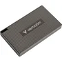 Verbatim Disque SSD externe Metal Mini 512 Go - Format compact compatible Windows et Mac