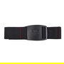 VELILLA Ceinture élastique stretch couleur noire avec boucle en T