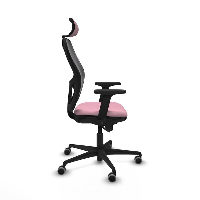 Piqueras y Crespo Chaise de Bureau avec Appui-tête 2D036G2 Rose Piqueras y Crespo Chaise de Bureau avec Appui-tête 2D036G2 Rose