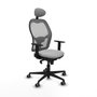 Piqueras y Crespo Chaise de Bureau Jorquera 1D036G1 Gris clair
