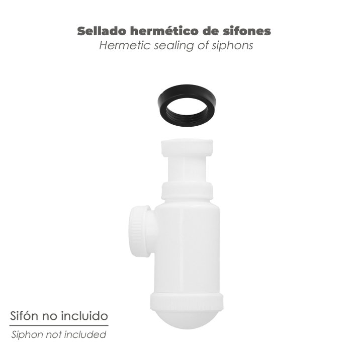 ABRISA Junta Conica Reducida 1,1/2 -1,1/4 T-508, blanc
