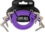 ERNIEBALL CABLE EB FLEX PATCH 12? PURPLE - PACK 3