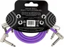 ERNIEBALL CABLE EB FLEX PATCH 12? PURPLE - PACK 3