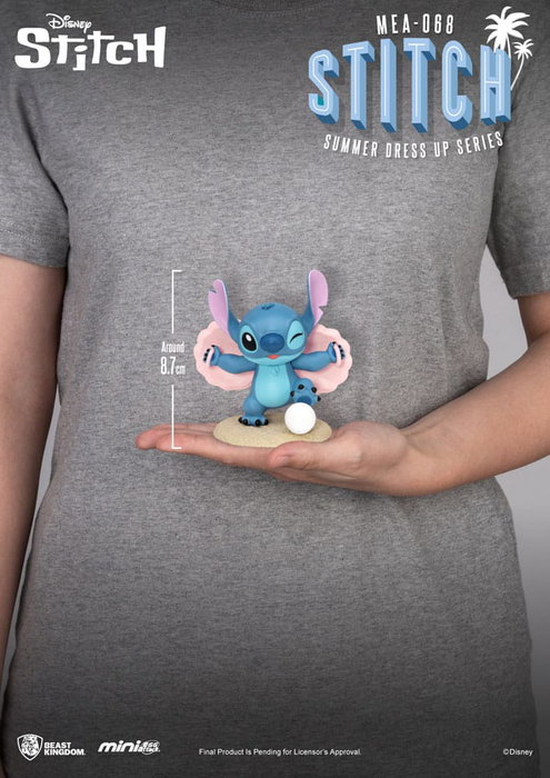 Lilo & Stitch assortiment figurines Mini Egg Attack Stitch summer dress up Series 10 cm (6)