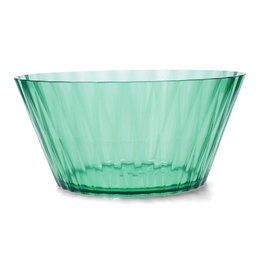 Quid Iris Saladier en Polystyrène Vert 25 cm (12 Unités)