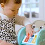 Baby Einstein Earl l'éléphant Jouet d'éveil interactif à roulettes multilingue pour bébé - Développement de la motricité
