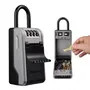 Master Lock 5480EURD Boîte à clés et coffre-fort portable Select Access, coffre de sécurité à combinaison 4 chiffres, anse amovible, résiste aux intempéries