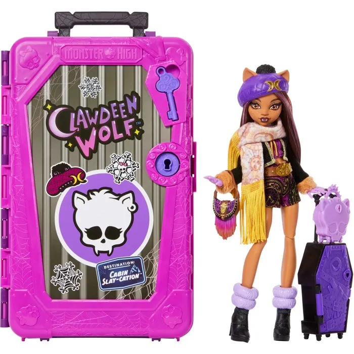 Mattel Monster High Skulltimate Secrets Clawdeen Wolf Destination : Cabin Slay-cation Mattel Monster High Skulltimate Secrets Clawdeen Wolf Destination : Cabin Slay-cation