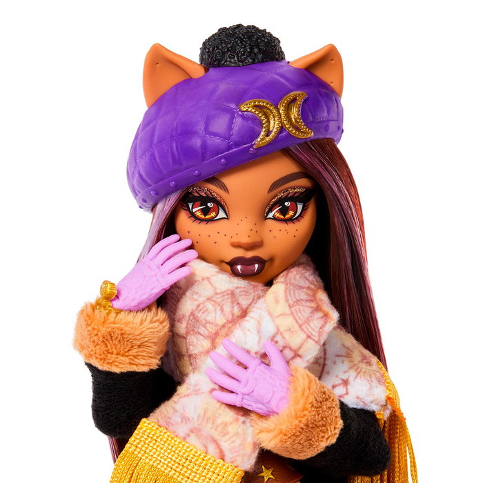 Monster High Poupée Clawdeen Wolf Cabin Slay-Cation avec 19 accessoires +4 ans Jmg65