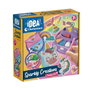 Clementoni Sparkly Creations Fantasy Art 18746 Kit de Gemmes 3D pour Enfants +7 Ans