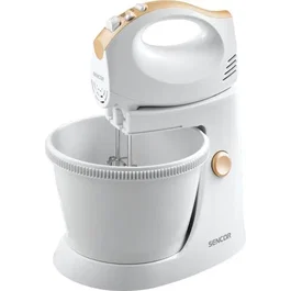 Sencor SHM 5330-EUE3 Batteur à main avec bol rotatif - Blanc et jaune