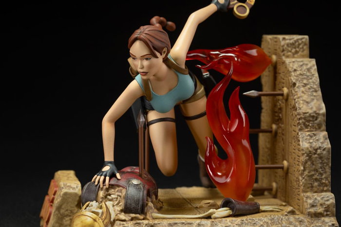 Tomb Raider 1996 statuette PVC Lara Croft Classic Era 17 cm