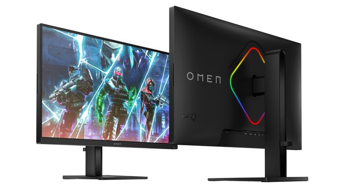 HP Omen Écran PC Gamer 27 pouces QHD 240 Hz 1 ms avec NVIDIA G-Sync, DisplayHDR 400, Hub USB et Rétroéclairage RGB - Modèle OMEN 27qs