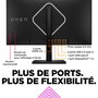 HP Omen Écran PC Gamer 27 pouces QHD 240 Hz 1 ms avec NVIDIA G-Sync, DisplayHDR 400, Hub USB et Rétroéclairage RGB - Modèle OMEN 27qs