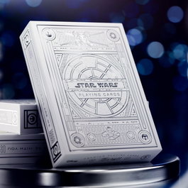 Star Wars jeu de cartes à jouer Silver Edition Light Side