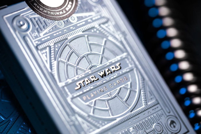 Star Wars jeu de cartes à jouer Silver Edition Light Side Star Wars jeu de cartes à jouer Silver Edition Light Side