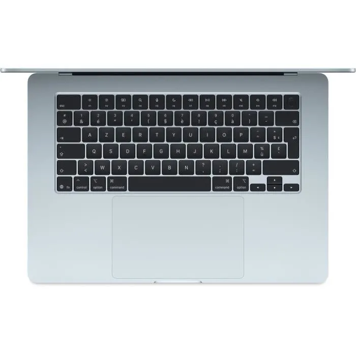 Apple MacBook Air 15,3" M4 (2025) - 16 Go RAM - 512 Go SSD - Processeur 10 coeurs - GPU 10 coeurs - Bleu ciel