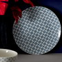 Home Deco Factory Plat Cottage Bleu 25 cm