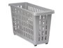 Kipit Organisateur en Plastique Gris avec Roulettes 17.5x26x46 cm (Set de 12)