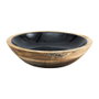 Home Deco Factory Bol en bois de manguier noir 24 cm Black Forest