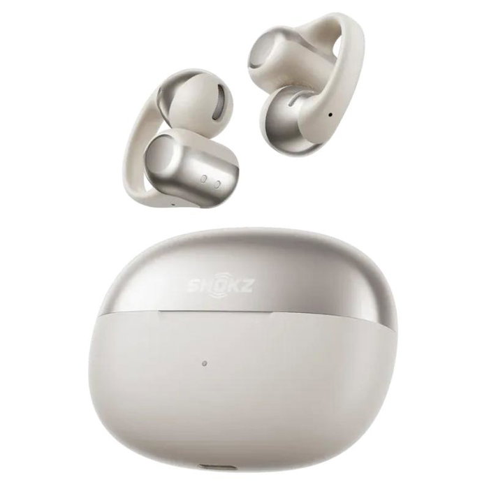 Shokz E310-ST-GY Casque Sport Sans Fil OpenDots One Gris, Écouteurs Intra-Auriculaires avec Microphone,Autonomie 10h