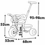 Smoby Be Move Confort Tricycle Rose