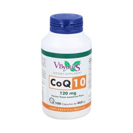 VBYOTICS Coenzyme Q10 120 mg, 100 capsules