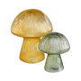 Figurine Décorative Jaune Champignon 17 x 17 x 20 cm
