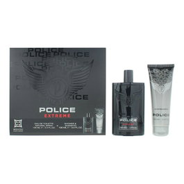 Police Coffret Parfum Homme Extreme : Eau de Toilette 100 ml + Gel Douche & Shampooing 2 en 1 100 ml