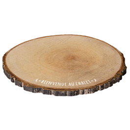 Home Deco Factory Sous-plat individuel en bois 30 cm