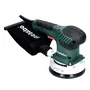 Metabo SXE 3125 Ponceuse excentrique avec plateau Multi-Hole auto-agrippant, clé mâle six pans et sacs à poussière