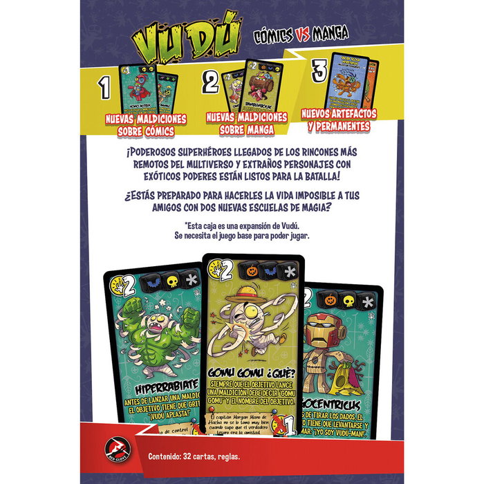 SD GAMES Vudú Comics vs Manga - Extension