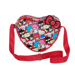 Karactermania - Sac à main en forme de cœur Friends Hello Kitty - Dimensions 10x11,5x5,5 cm