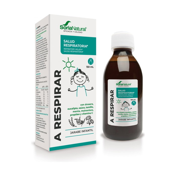 Soria Natural A respirar bien Sirop Infantile 150 ml Soria Natural A respirar bien Sirop Infantile 150 ml