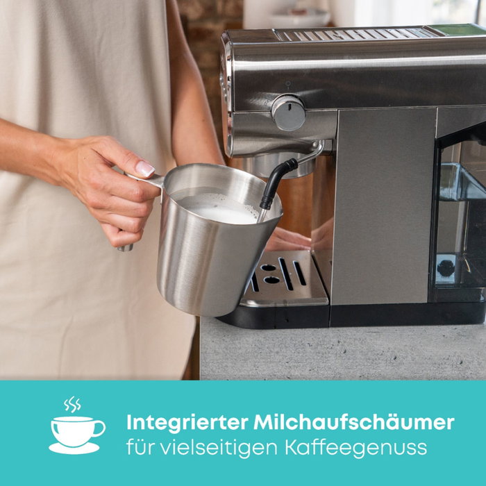 Proficook PC-ES-KA 1265 Machine à espresso avec porte-filtre et capsules Proficook PC-ES-KA 1265 Machine à espresso avec porte-filtre et capsules