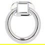 Giusti Anneau Décoratif pour Fauteuil D90-95 Chrome Argent Hauteur 95mm Largeur 90mm