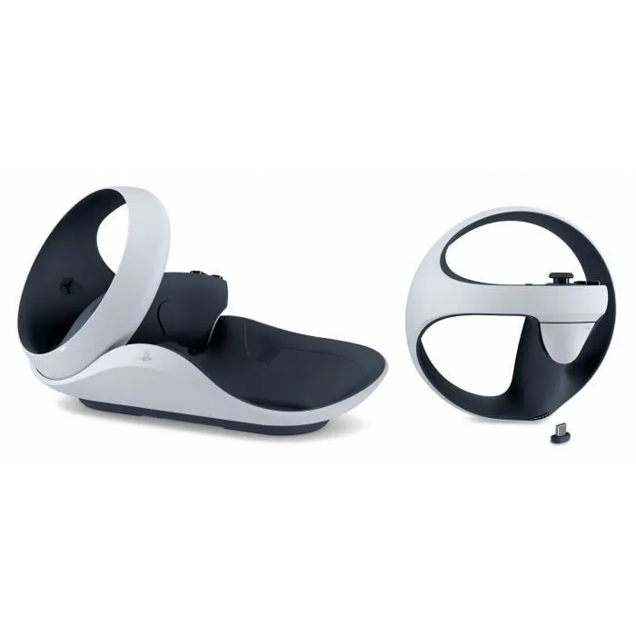Sony Station de Rechargement de Manette PlayStation VR2 Sense - Chargeur Double avec Câble USB pour Contrôleurs VR2 - Inclus Adaptateur AC