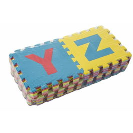Tapis Puzzle Polyester 32 x 32 x 1 cm Alphabet 26 Pièces