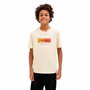 T shirt à manches courtes Enfant Jack & Jones Jorfrederiksberg Beige