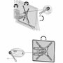 Stell SHO 7600 Support TV Extensible Noir