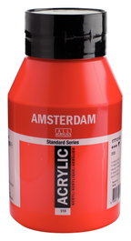 Amsterdam Peinture acrylique Standard Series Rouge Pyrrole 315, 1000 ml