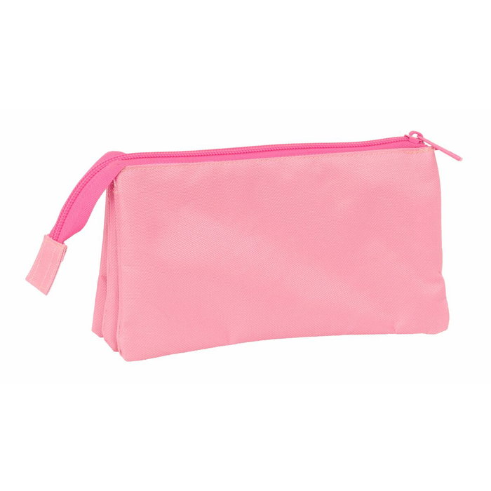 Trousse Fourre-Tout Triple Disney Princess Rose 22 x 12 x 3 cm Trousse Fourre-Tout Triple Disney Princess Rose 22 x 12 x 3 cm