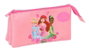 Safta Portatodo Triple Princesas 22x12x3cm - Boîte de rangement triple pour enfants à partir de 3 ans