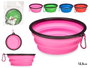 Mascow Comedero et Biberón Plegable en Silicone 12,5 cm – Gamelle pour Chien et Chat, Couleurs Assorties (Set de 24)