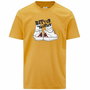T-shirt à manches courtes homme Kappa Glabu Tbar Doré 3-4 Ans