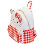 Loungefly Sac à dos Hello Kitty Sanrio pour femmes et enfants - Dimensions 21.6 x 10.2 x 27.9 cm