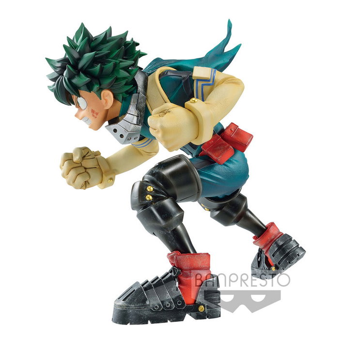 BANPRESTO Figura Izuku Midoriya Chronicle Super Master Piece - My Hero Academia - Figurine de Collection 18 cm
