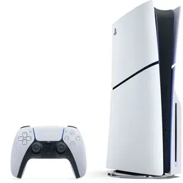 Sony 1000049741 - Console PlayStation 5 (PS5) Slim Édition à Disque - Couleur Blanche et Noire