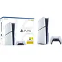 Sony 1000049741 - Console PlayStation 5 (PS5) Slim Édition à Disque - Couleur Blanche et Noire